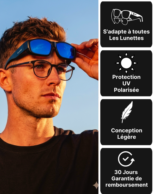 Sur-lunettes polarisées
